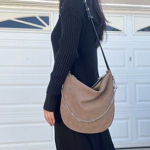 AllSaints Blake leather shoulder bag